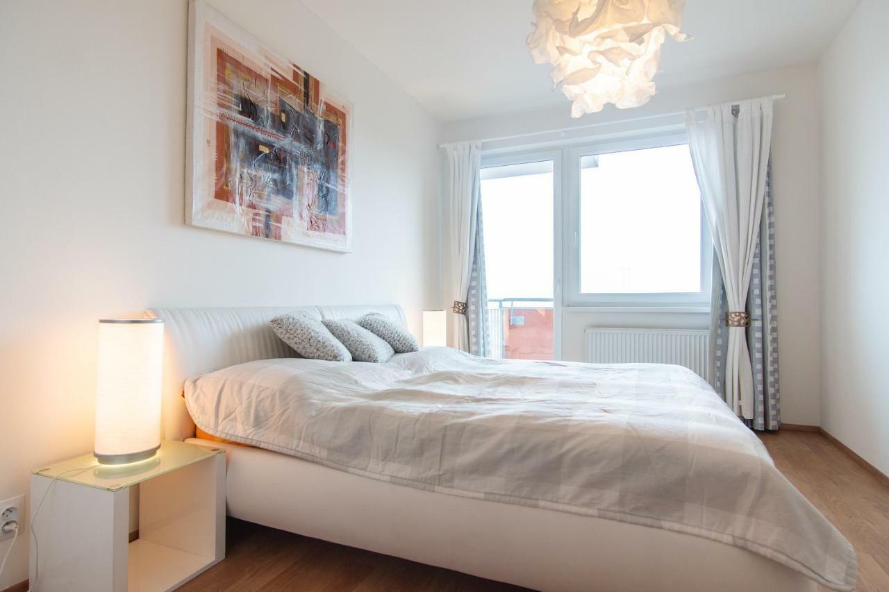 Prostorny 3 Pokojovy Apartman S Dvema Terasami Prága Kültér fotó